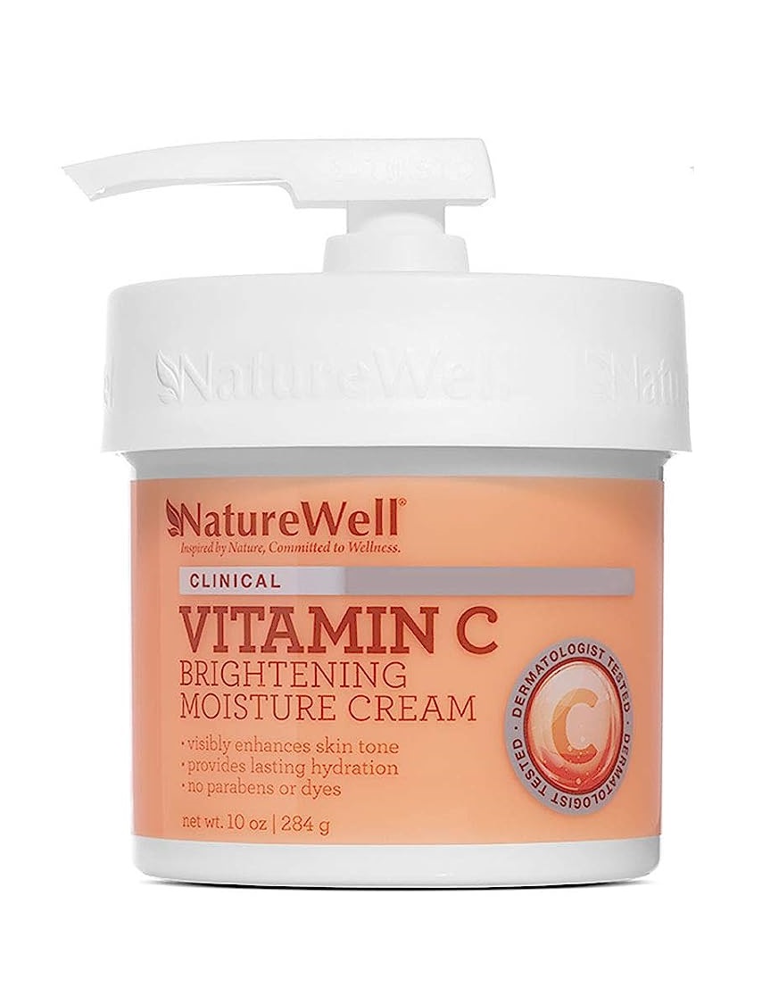 NATURE WELL Vitamin C Brightening Moisture Cream for Face, Body