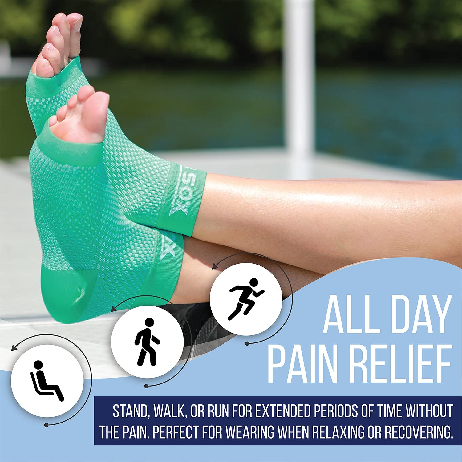 Sb sox compression socks plantar fasciitis 2025
