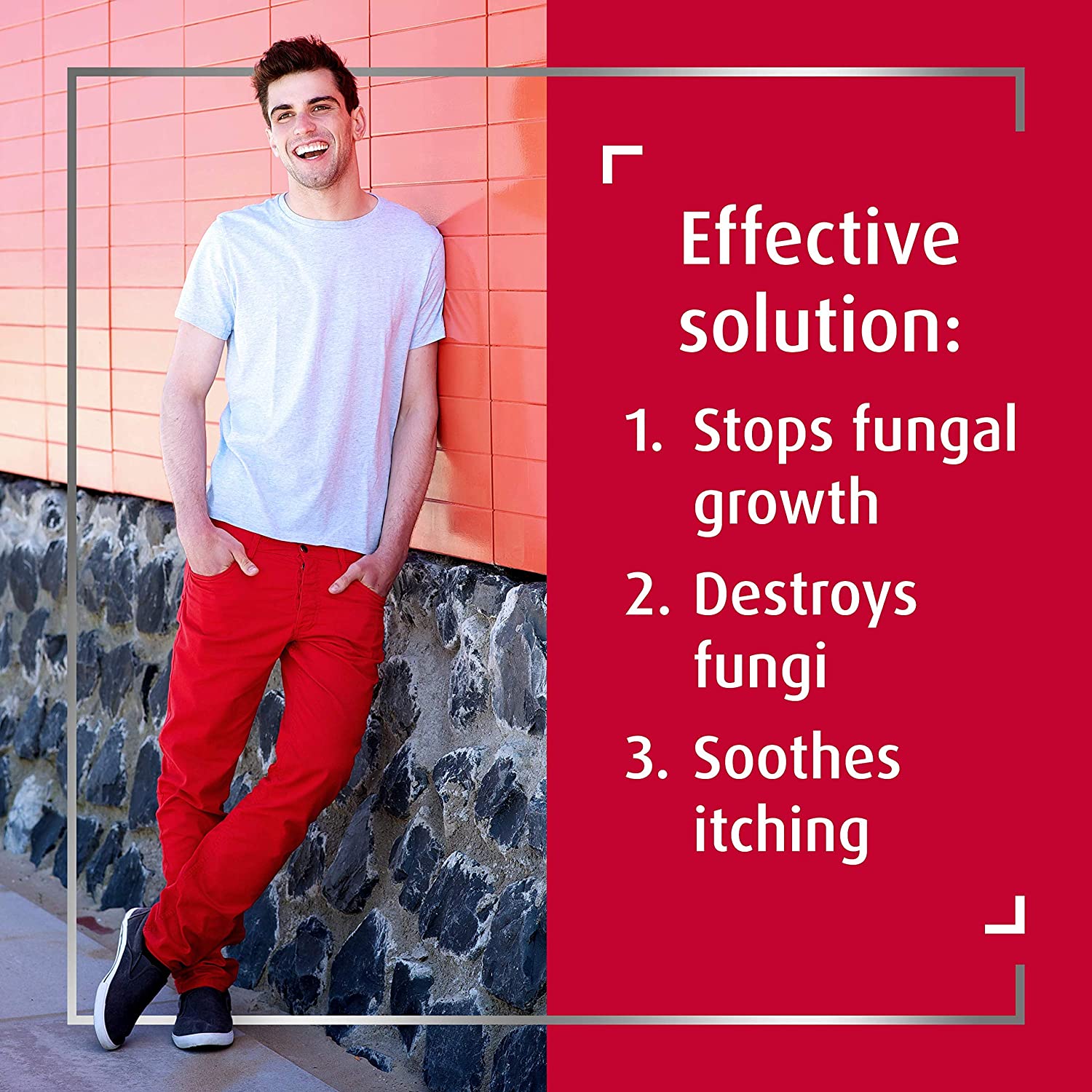 Canesten Athletes Foot Cream, Dual Action, Clotrimazole, Antifungal